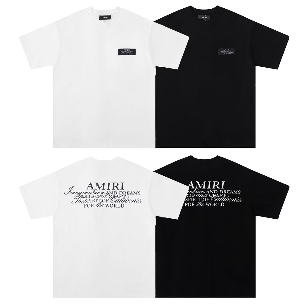 AMIRI Letter Graphic Short-Sleeve T-Shirt ¡ª comparison