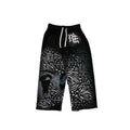 MIXED EMOTION Abstract Face Print Wide-Leg Pants ¡ª hero