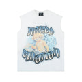 MIXED EMOTION Angel Graphic Sleeveless T-Shirt ¡ª front