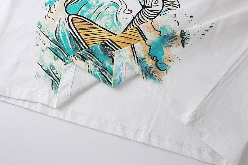 MIXED EMOTION Astronaut Graphic Ringer T-Shirt ¡ª detail