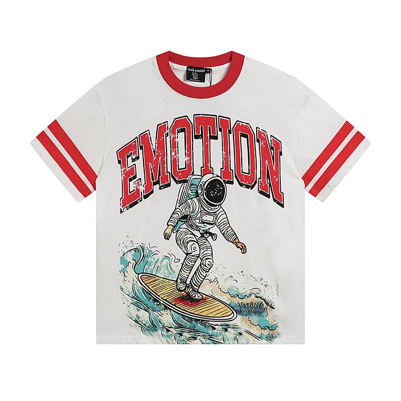 MIXED EMOTION Astronaut Graphic Ringer T-Shirt ¡ª hero