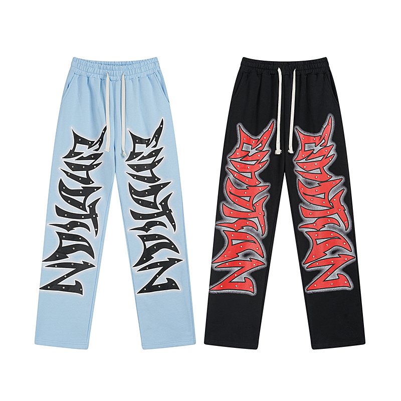 MIXED EMOTION Graphic Sweatpants ¡ª comparison