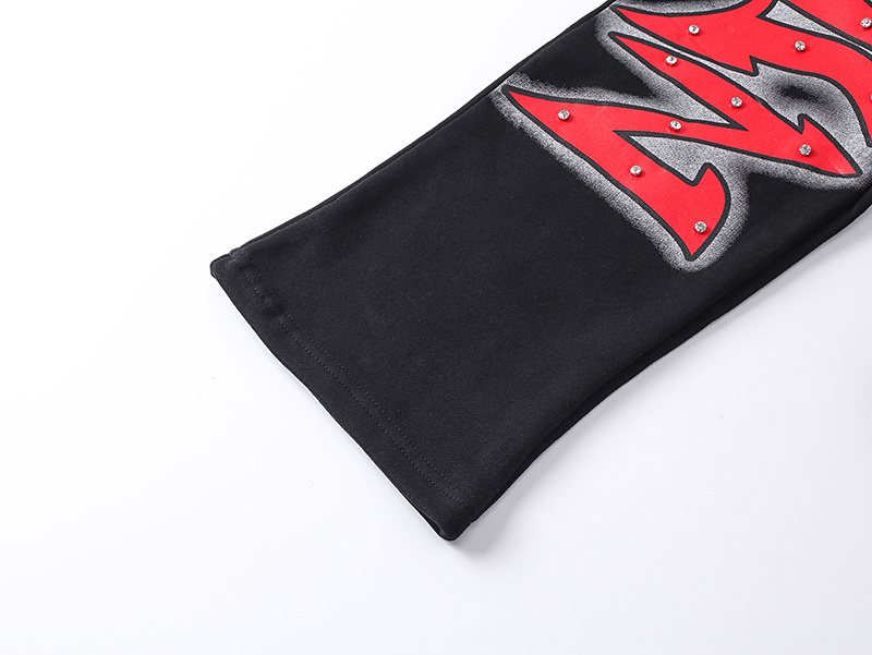 MIXED EMOTION Graphic Sweatpants ¡ª detail
