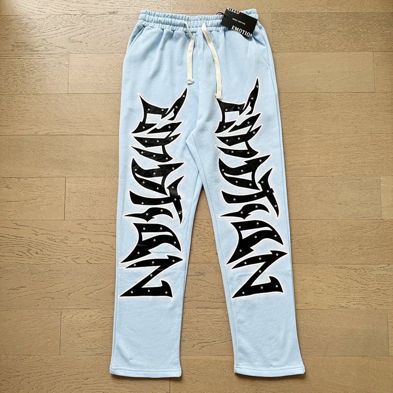 MIXED EMOTION Graphic Sweatpants ¡ª front