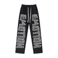 MIXED EMOTION Diamond Graphic Pants ¡ª hero