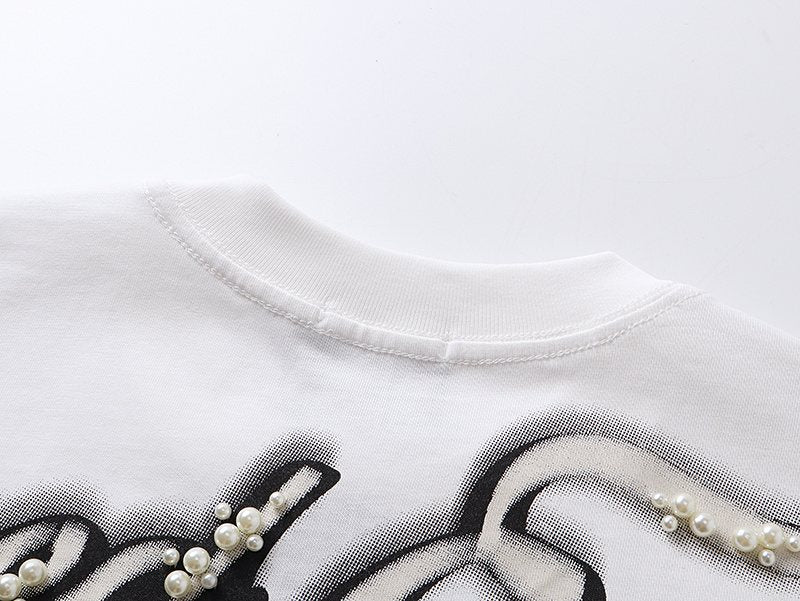 Mixed Emotion Portrait Graphic T-Shirt ¡ª detail
