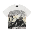 MIXED EMOTION White Graphic Short-Sleeve T-Shirt ¡ª hero