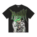 MIXED EMOTION Motorcycle Graffiti Graphic T-Shirt ¡ª hero