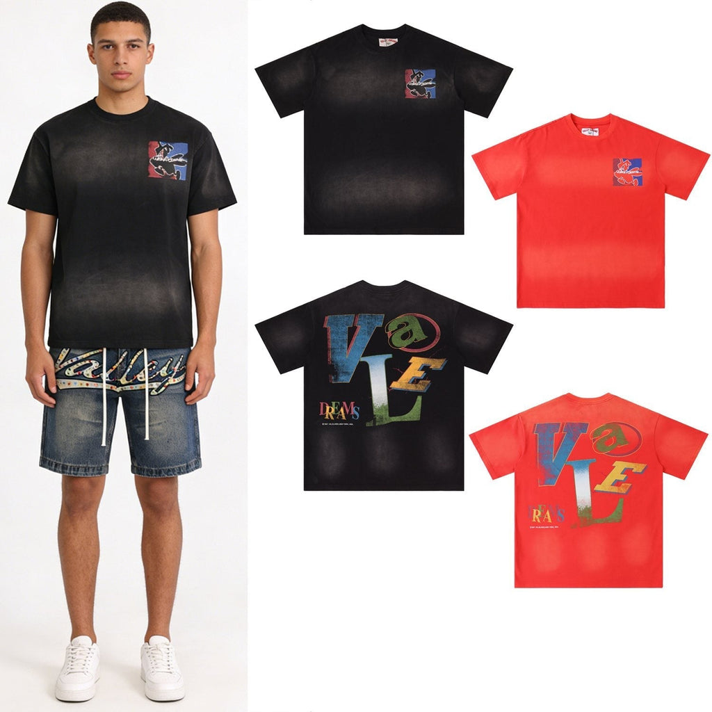 Valley Dreams Graffiti Collage Graphic T-Shirt ¡ª context
