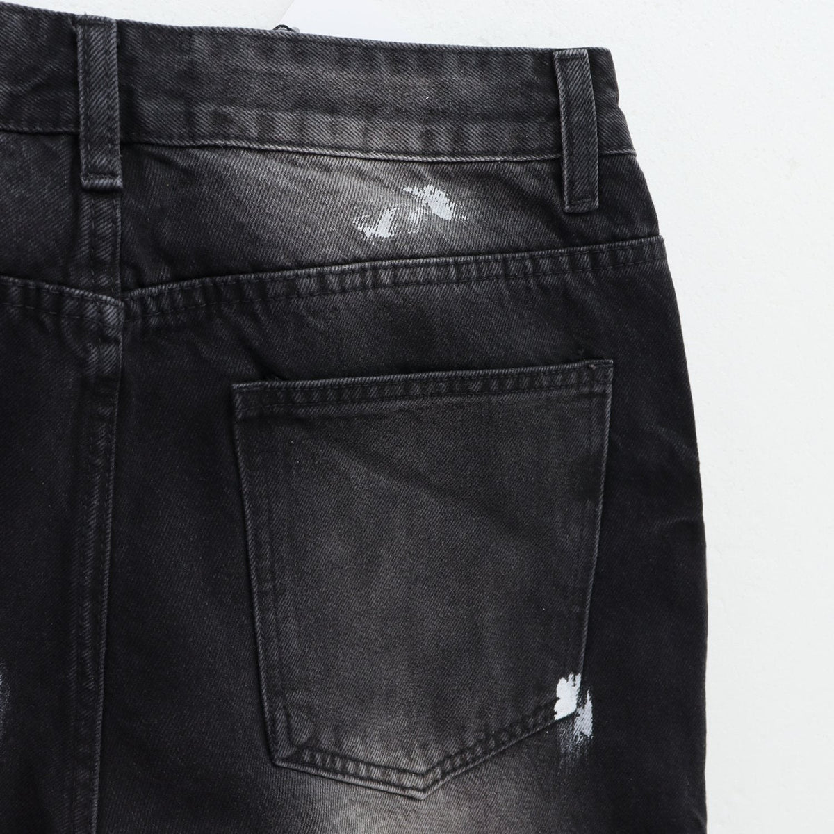 VALE Sports Division Embellished Wide-Leg Jeans ¡ª back