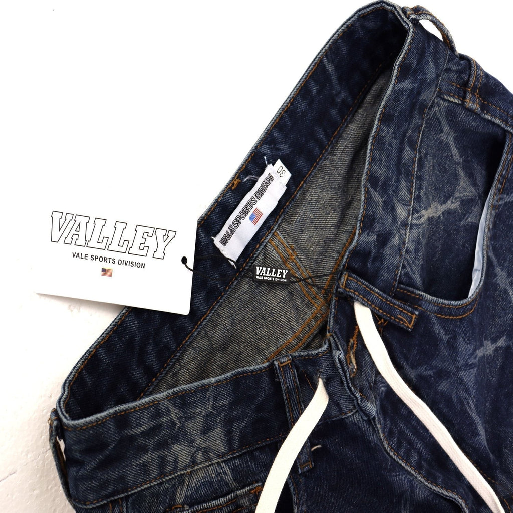 VALLEY Distressed Drawstring Shorts ¡ª hang_tag
