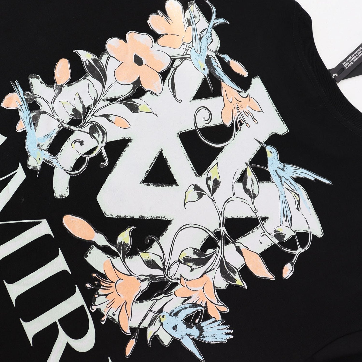 AMIRI Floral A Graphic Short-Sleeve T-Shirt ¡ª detail