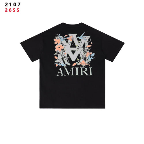AMIRI Floral A Graphic Short-Sleeve T-Shirt ¡ª back
