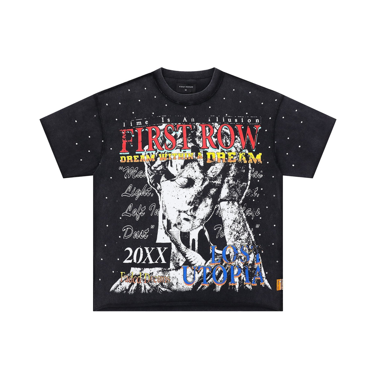 FIRST ROW Lost Utopia Illusion Cropped Graphic T-Shirt ¡ª hero
