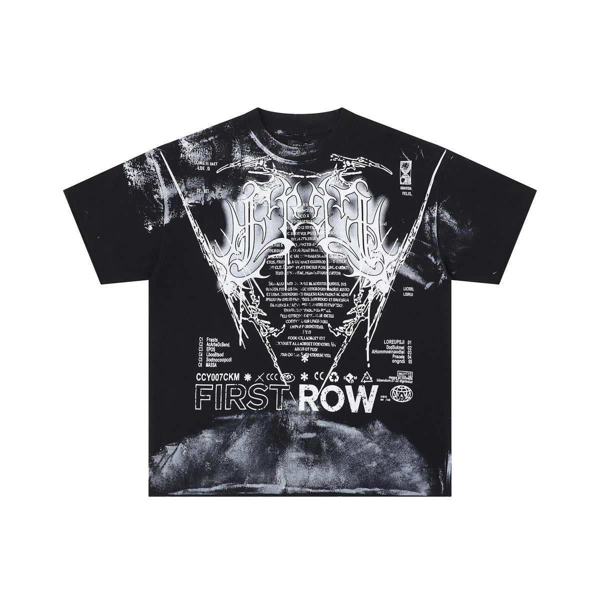 FIRST ROW Y2K Tribal Crop T-Shirt ¡ª hero