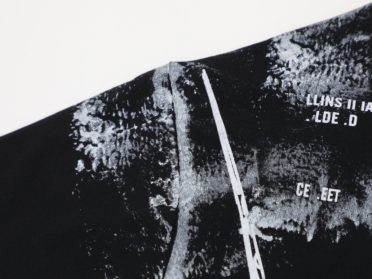 FIRST ROW Y2K Tribal Crop T-Shirt ¡ª detail