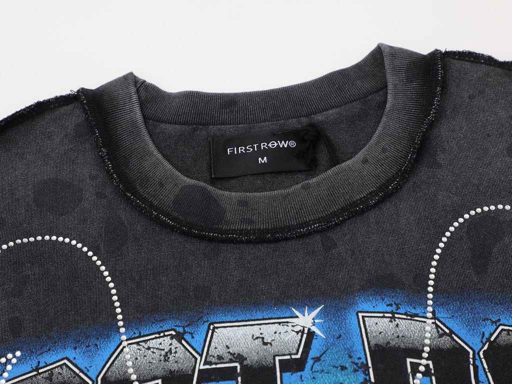 FIRST ROW A Sacred Vow Wing Graphic T-Shirt ¡ª neck_label
