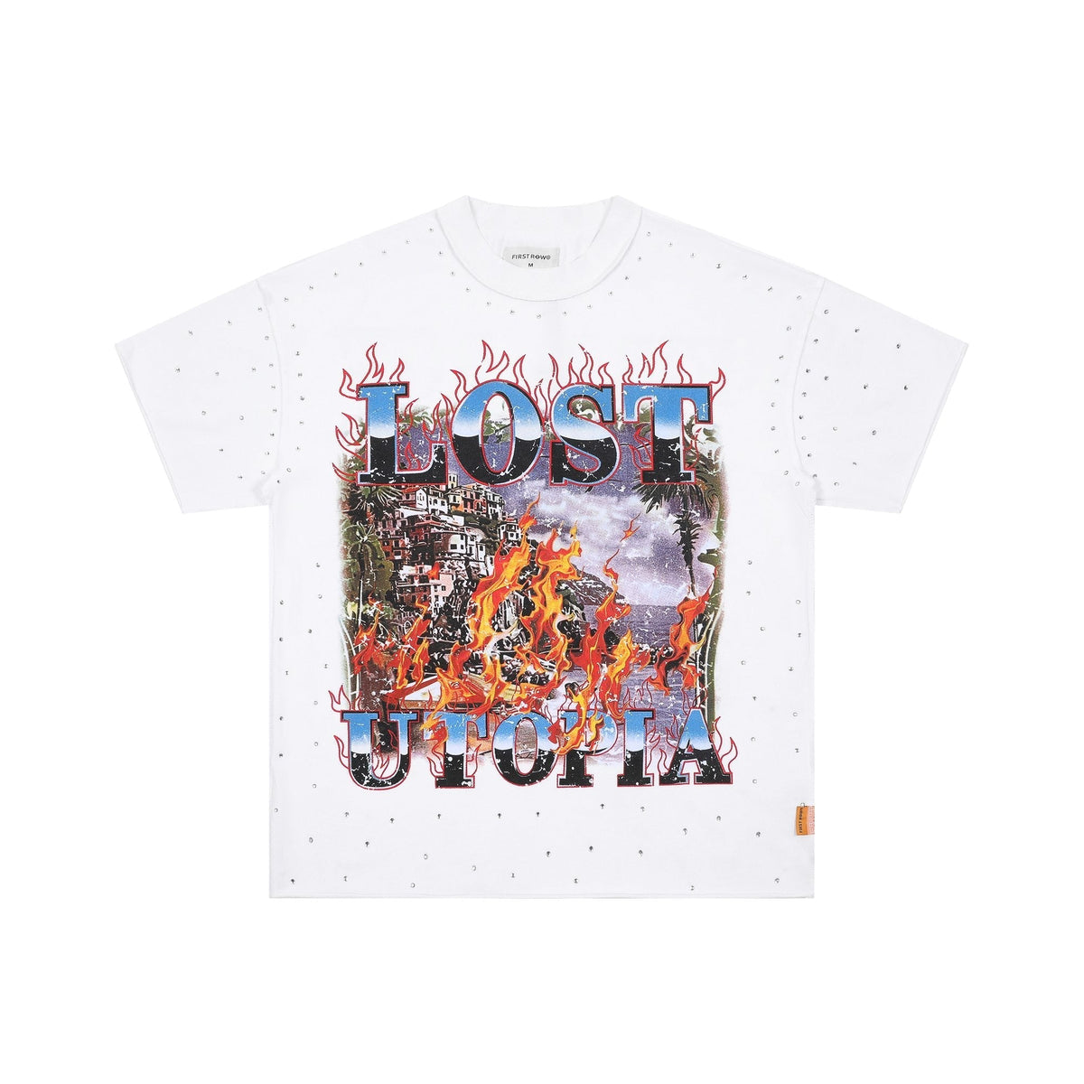 FIRST ROW Lost Utopia Burning Flame T-Shirt ¡ª hero