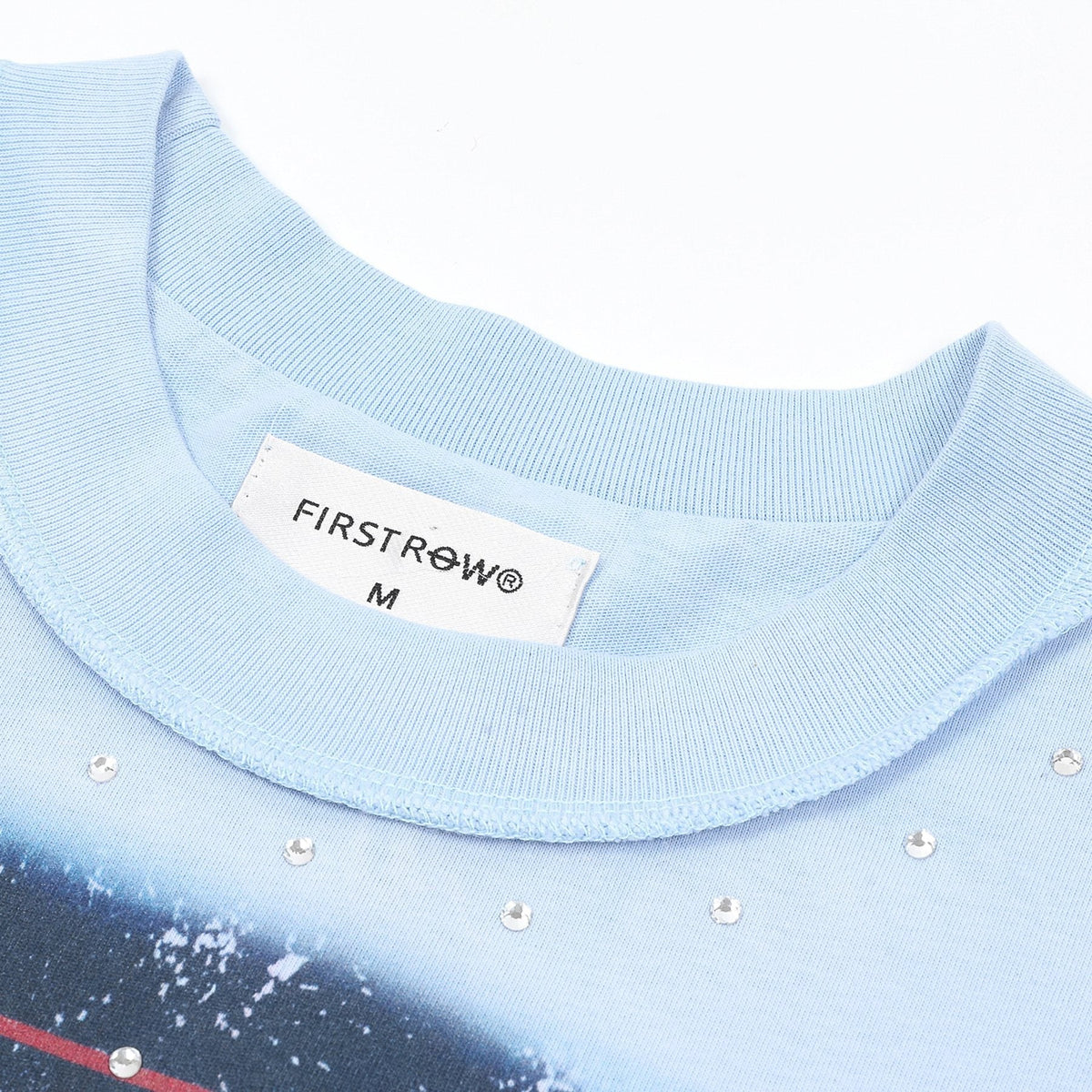 FIRST ROW Lost Utopia Ruins Dream Cropped T-Shirt ¡ª neck_label
