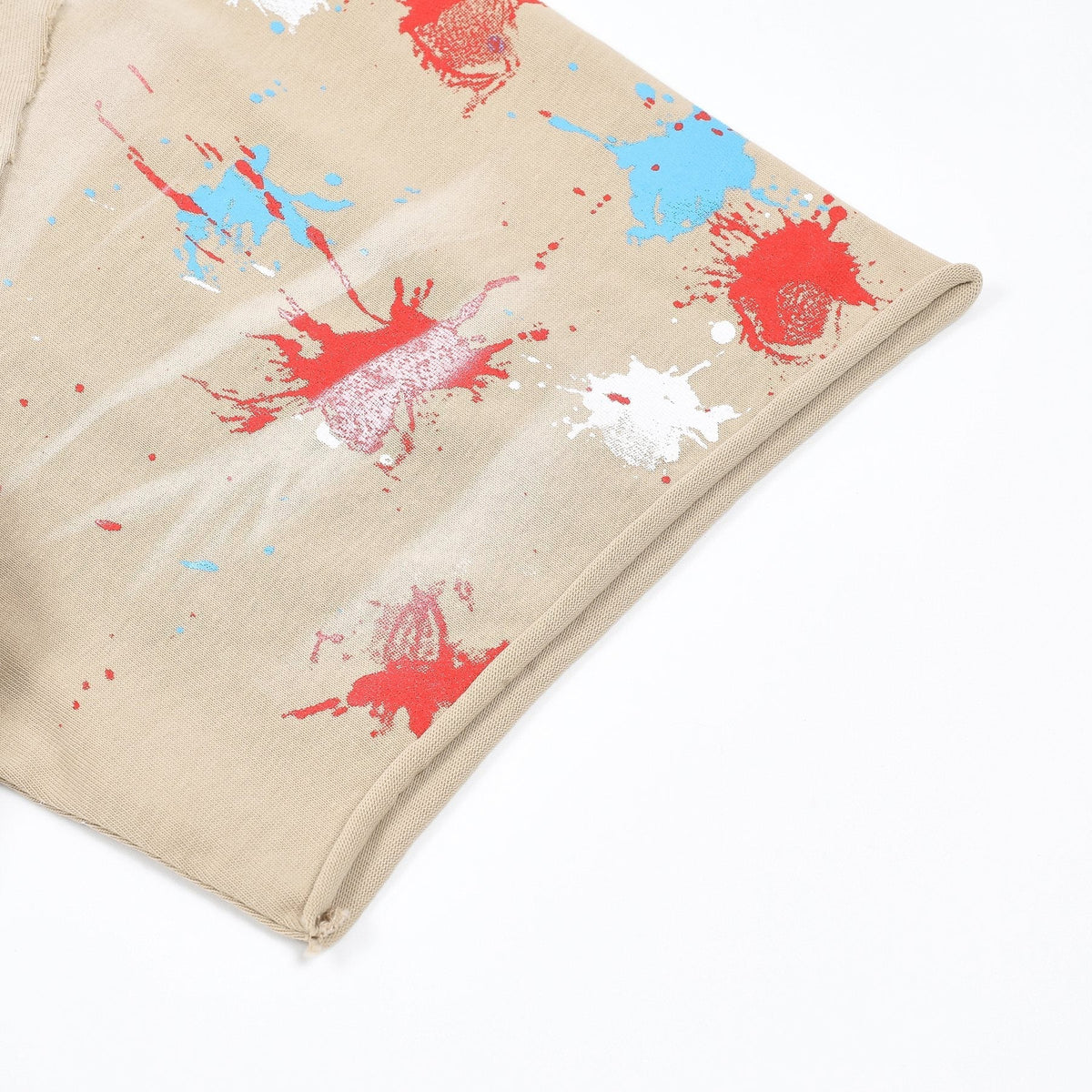 FIRST ROW A Sacred Vow Graphic T-Shirt - Beige ¡ª detail