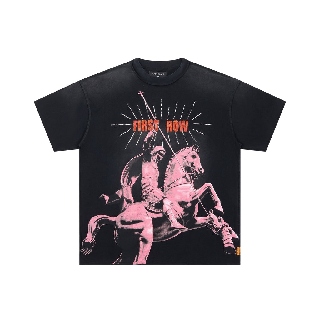 FIRST ROW Rising From Ruins Rhinestone Graphic T-Shirt ¡ª hero