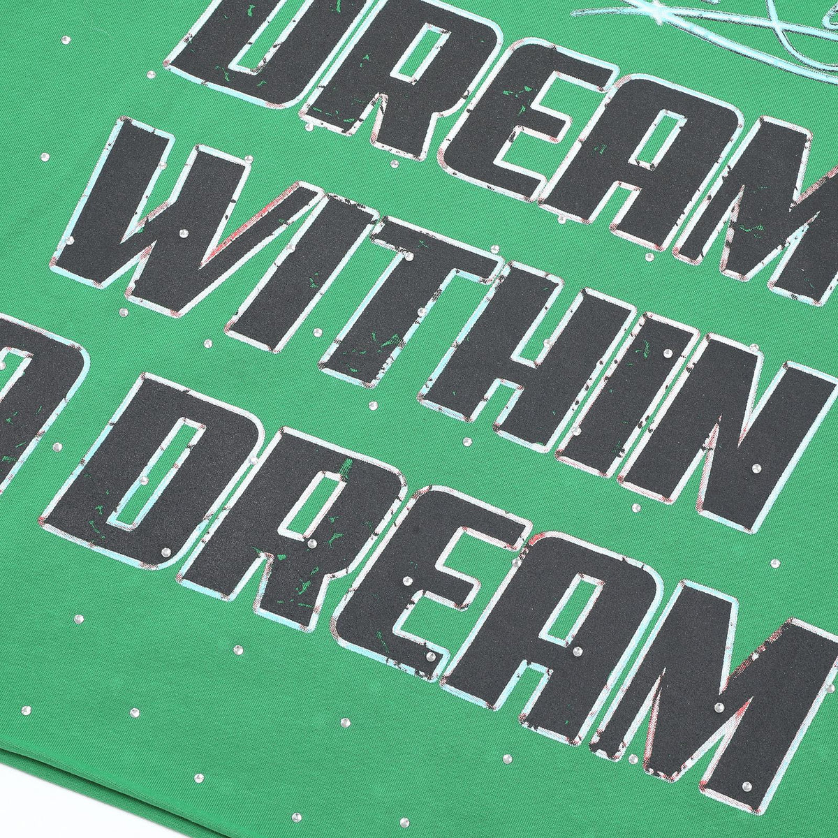 FIRST ROW Lost Utopia Universe Astronaut Cropped T-Shirt ¡ª detail