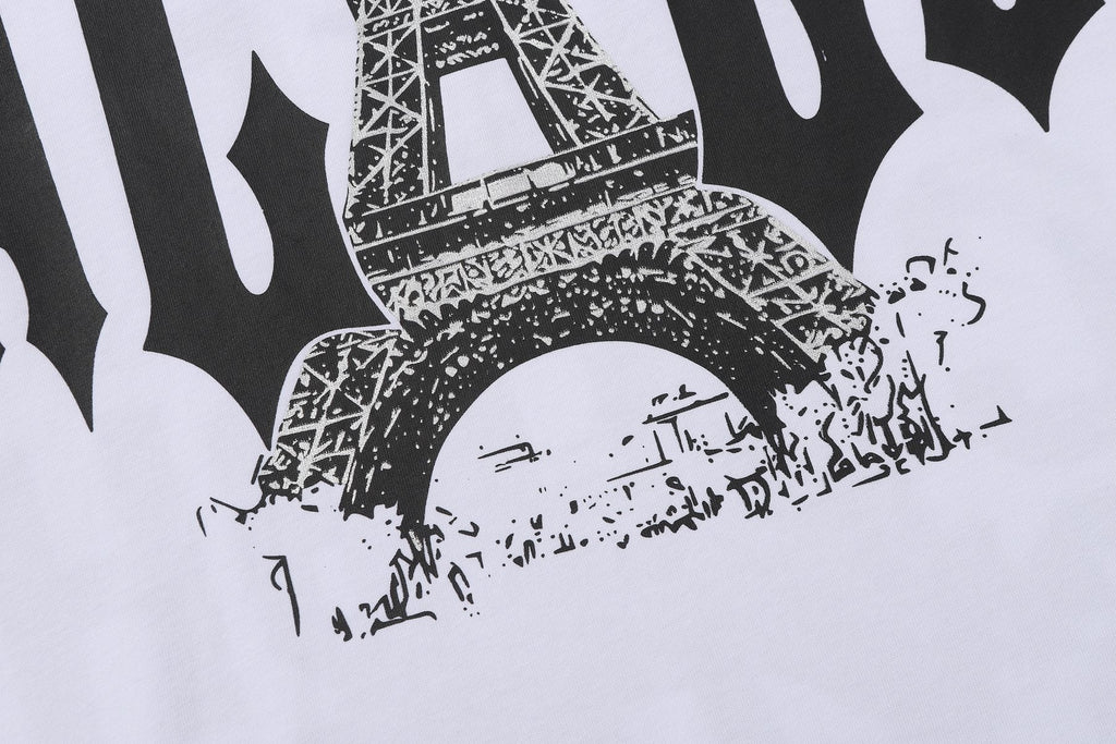 THAT'S A AWFUL LOT OF COUGH SYRUP Eiffel Tower Graphic T-Shirt ¡ª detail