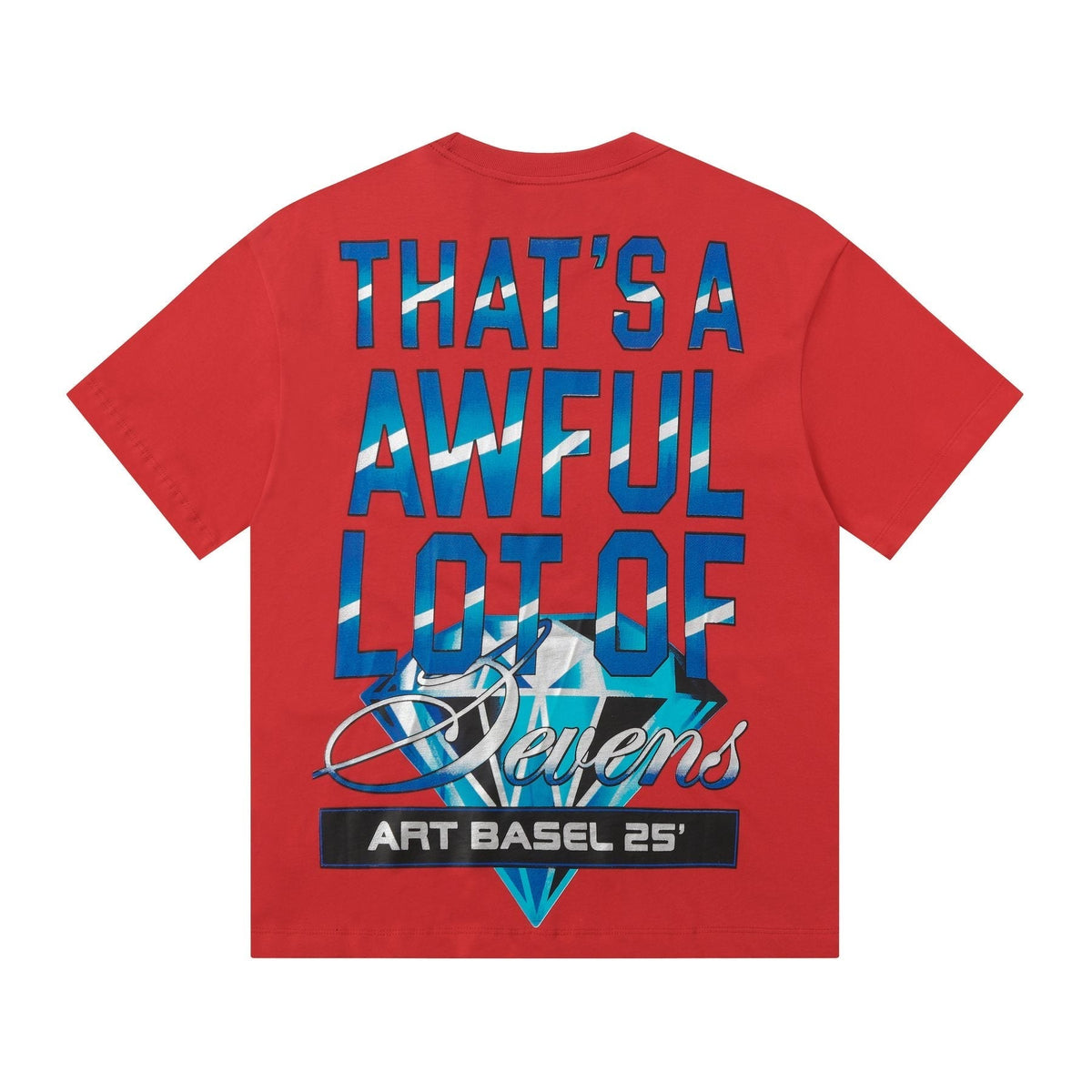 That's a Awful Lot of Cough Syrup Art Basel 25 Graphic T-Shirt ¡ª back