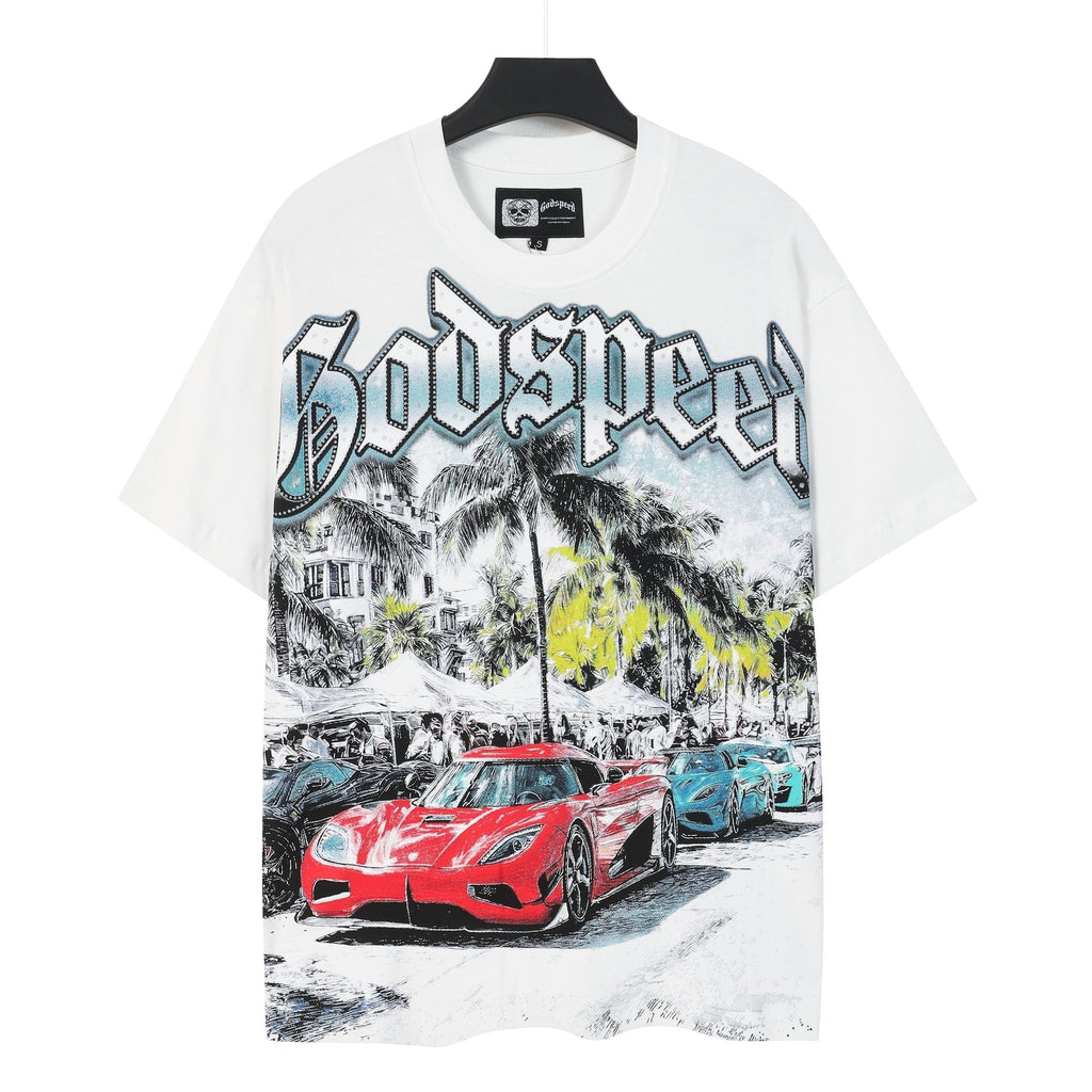 Godspeed Car and Key Graphic T-Shirt ¡ª hero