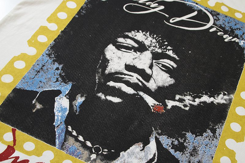 VALE USA Jimi Hendrix Graphic T-Shirt ¡ª detail