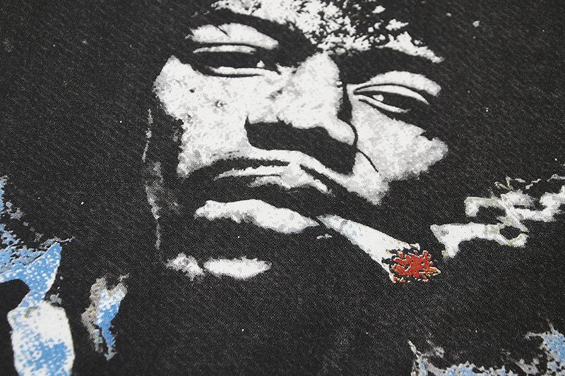 VALE USA Jimi Hendrix Graphic T-Shirt ¡ª detail