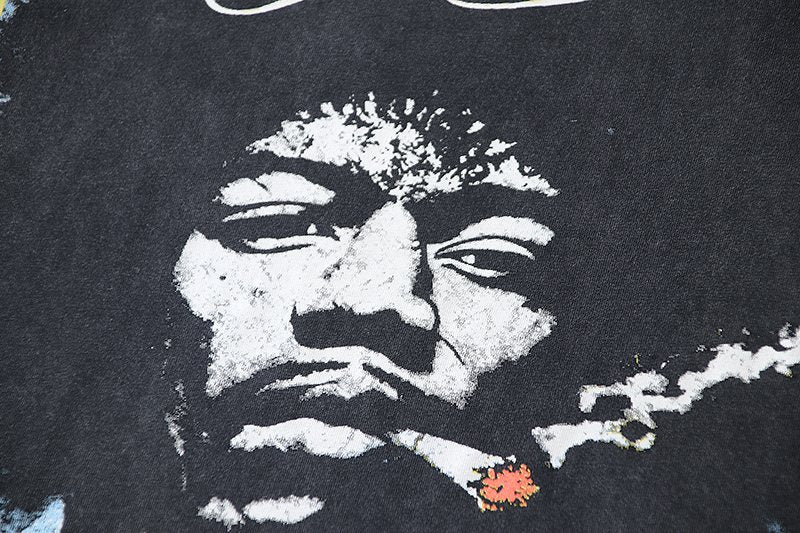 VALE USA Valley Dreams Hendrix Graphic T-Shirt ¡ª detail