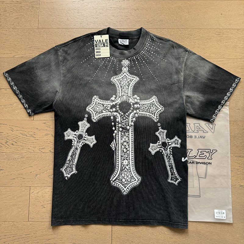 VALE USA Cross Graphic Short-Sleeve T-Shirt ¡ª context