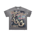 DUAA WC 93 Soccer Flag Distressed Graphic T-Shirt ¡ª hero