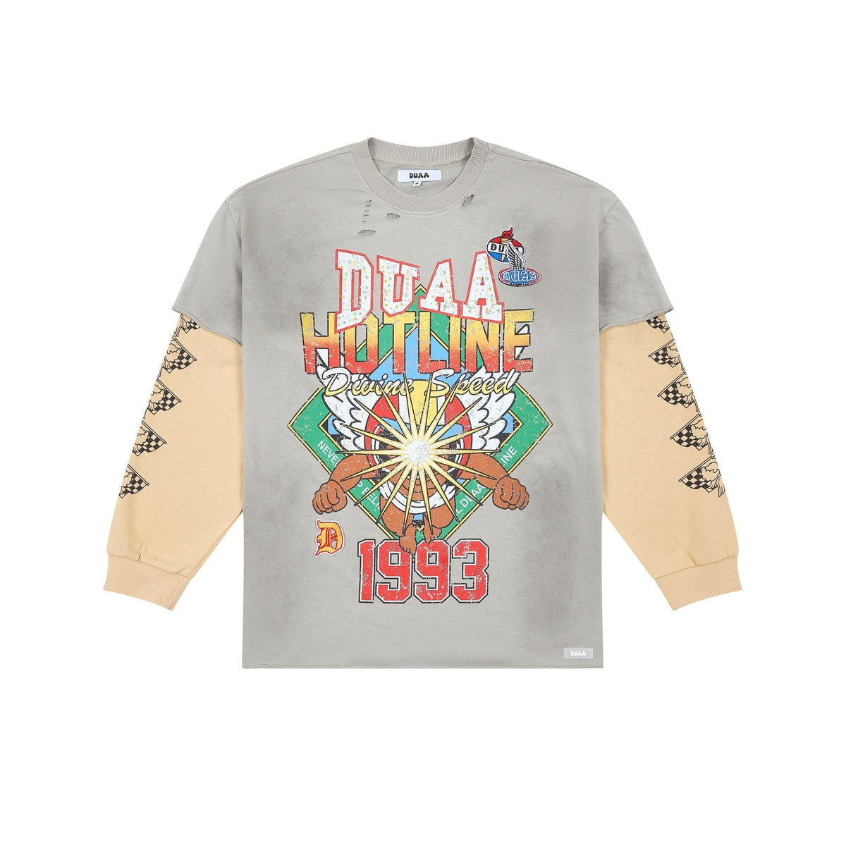 DUAA Hotline Racing Graphic Long-Sleeve T-Shirt ¡ª hero