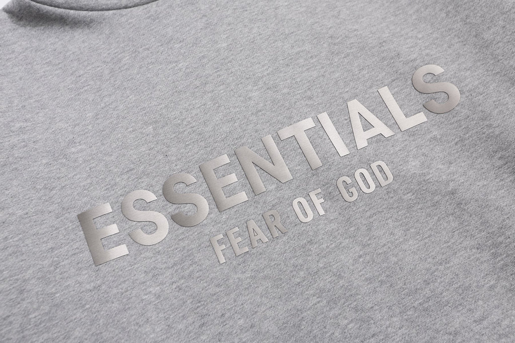 ESSENTIALS FEAR OF GOD Pullover Graphic Hoodie ¡ª detail