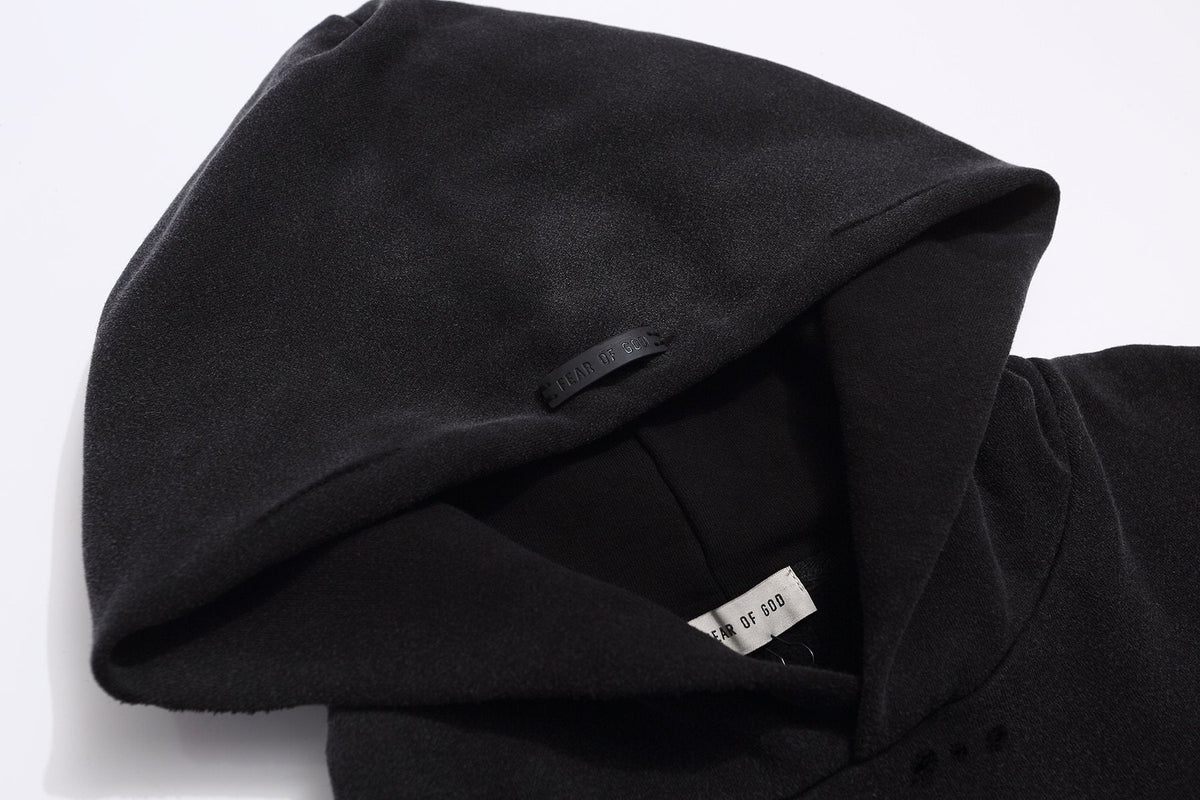 Fear of God FU Graphic Black Hoodie ¡ª detail