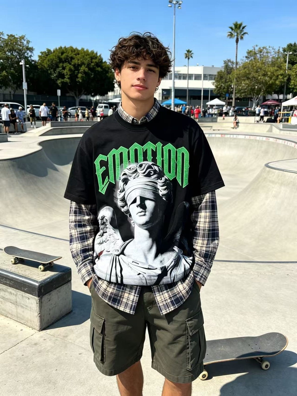 Mind Emotion Front & Back Graphic T-Shirt ¡ª hero