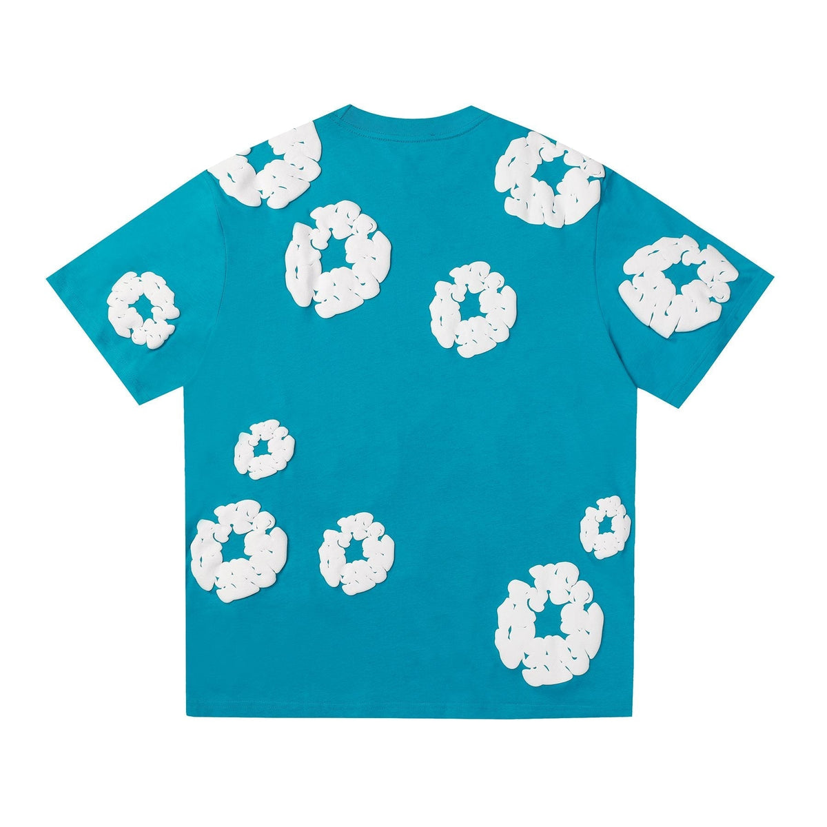 DENIM TEARS All-Over Floral Cloud Graphic T-Shirt ¡ª back
