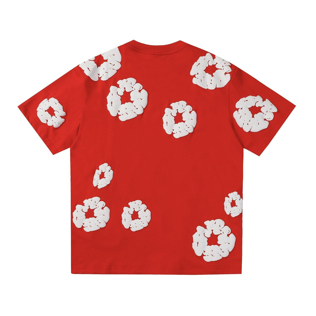 DENIM TEARS All-Over Floral Cloud Graphic T-Shirt ¡ª back