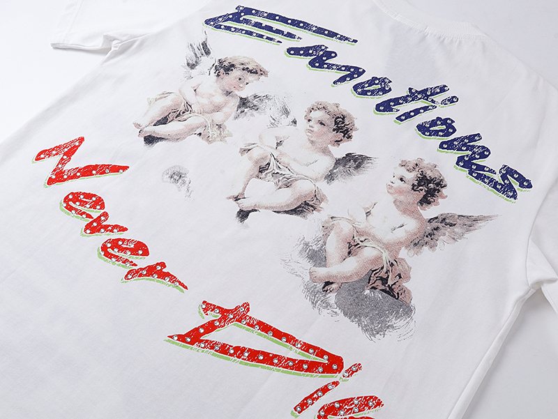 MIXED EMOTION Front & Back Graphic Short-Sleeve T-Shirt ¡ª detail