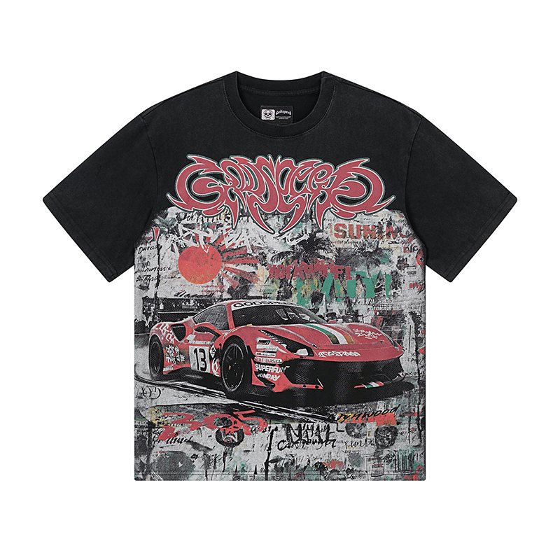 Godspeed Super Race Car Graphic T-Shirt ¡ª hero