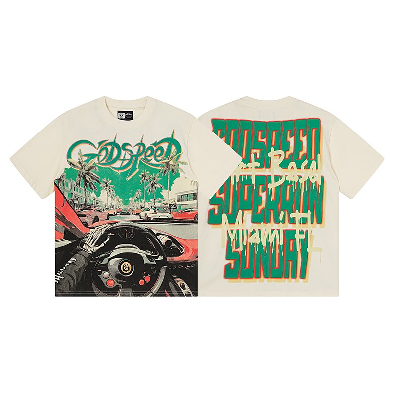 Godspeed Super Run Miami FL Graphic T-Shirt ¡ª hero