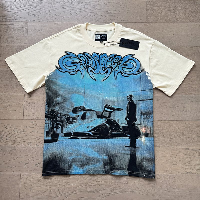 Godspeed Super Run Sunday Graphic Short-Sleeve T-Shirt ¡ª front