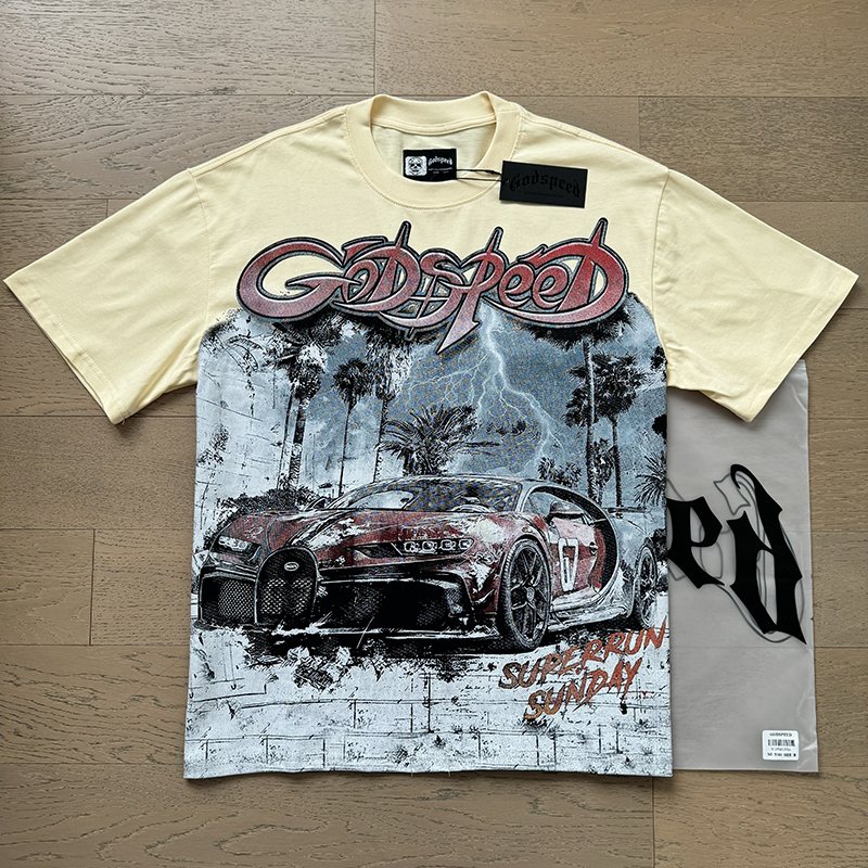 Godspeed Car Graphic Short-Sleeve T-Shirt ¡ª context
