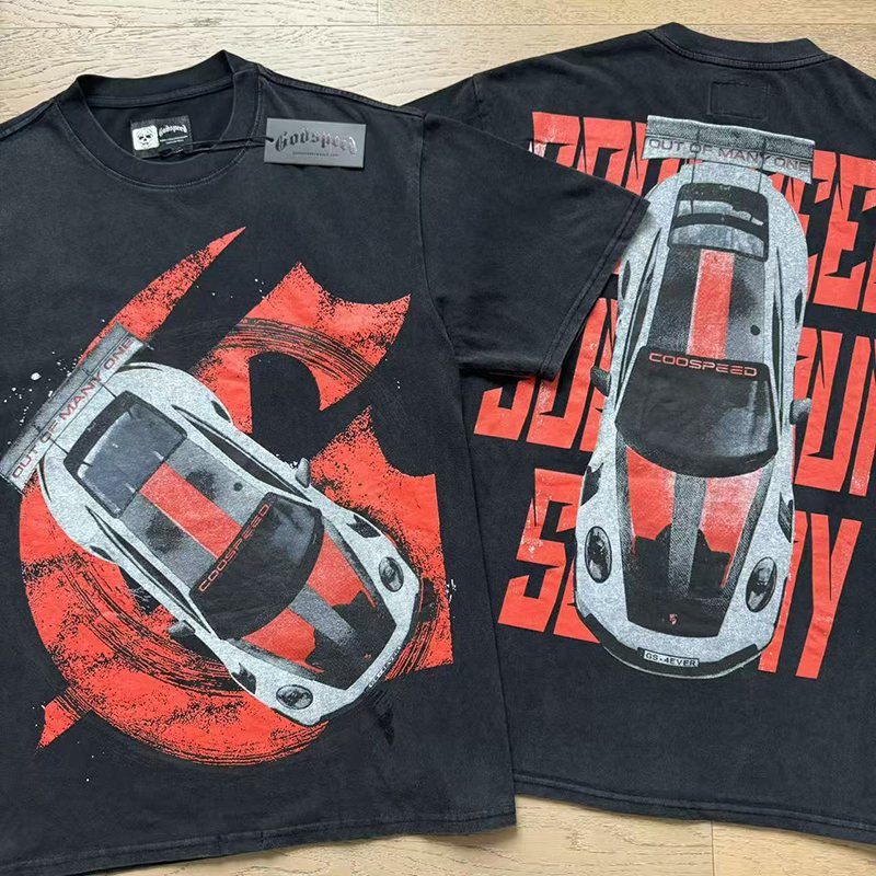 Godspeed Race Car Graphic Short-Sleeve T-Shirt ¡ª context