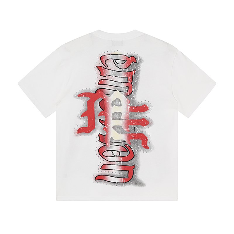 MIXED EMOTION Angel Graphic Short-Sleeve T-Shirt ¡ª back