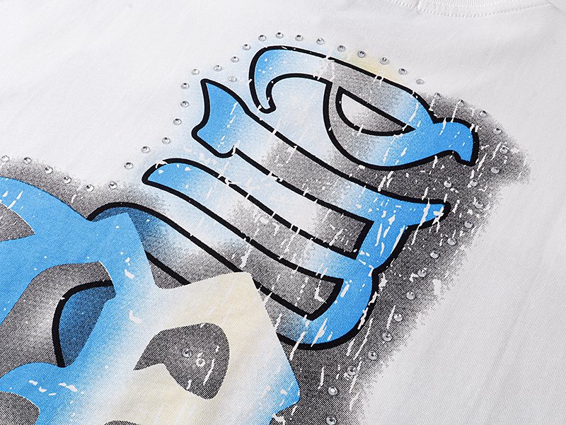 MIXED EMOTION Angel Rhinestone-Style Graphic T-Shirt ¡ª detail