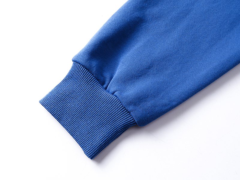 MIXED EMOTION Blue Rhinestone Zip Hoodie ¡ª detail