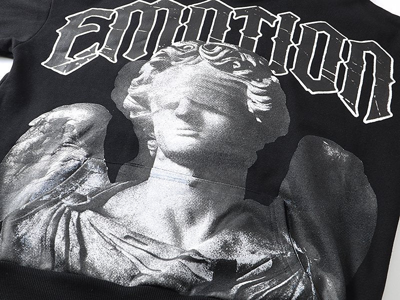 MIXED EMOTION Blind Angel Graphic Hoodie ¡ª detail